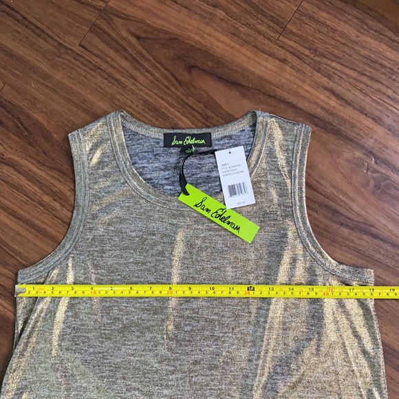 Sam Edelman Winter Folklore NWT Metallic Sz L - Picture 6 of 12